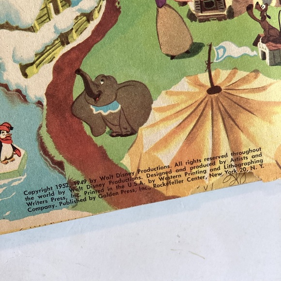 4 /๐ฒ20 ๐ค 1952 Mother Goose golden book - Picture 3 of 5